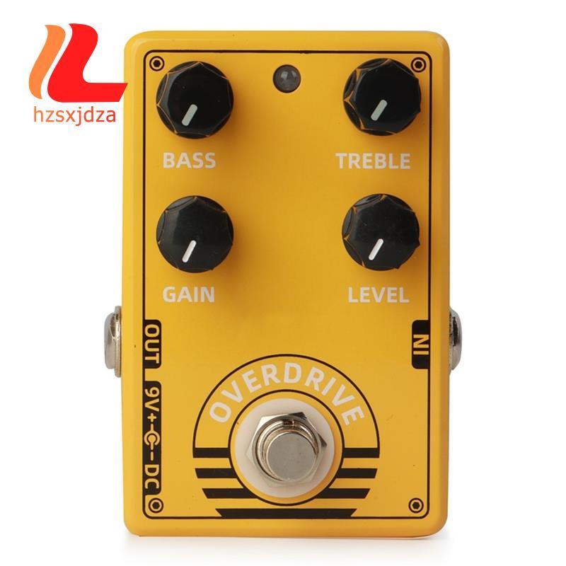 D-8 Overdrive Guitar Effect Pedal Điện Overdrive Hiệu ứng Cực kỳ đa năng True Bypass Pedal Phụ kiện 