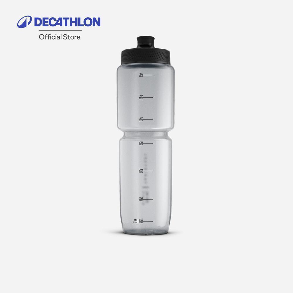 Bình nước đi xe đạp Decathlon Fastflow Xl 950Ml Trans Cn Xe đạp 950Ml-Đen