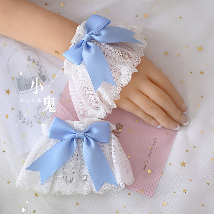 Nhật Bản Ngọt Ngào Ren lolita Phụ Kiện Tóc Phụ Kiện Tay Phụ Kiện Cổ Phụ Kiện lolita Tay Cầm Chọn Ngô