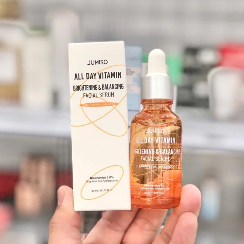 Serum dưỡng da Jumiso All Day Vitamin Brightening & Balancing Facial Serum 30ml