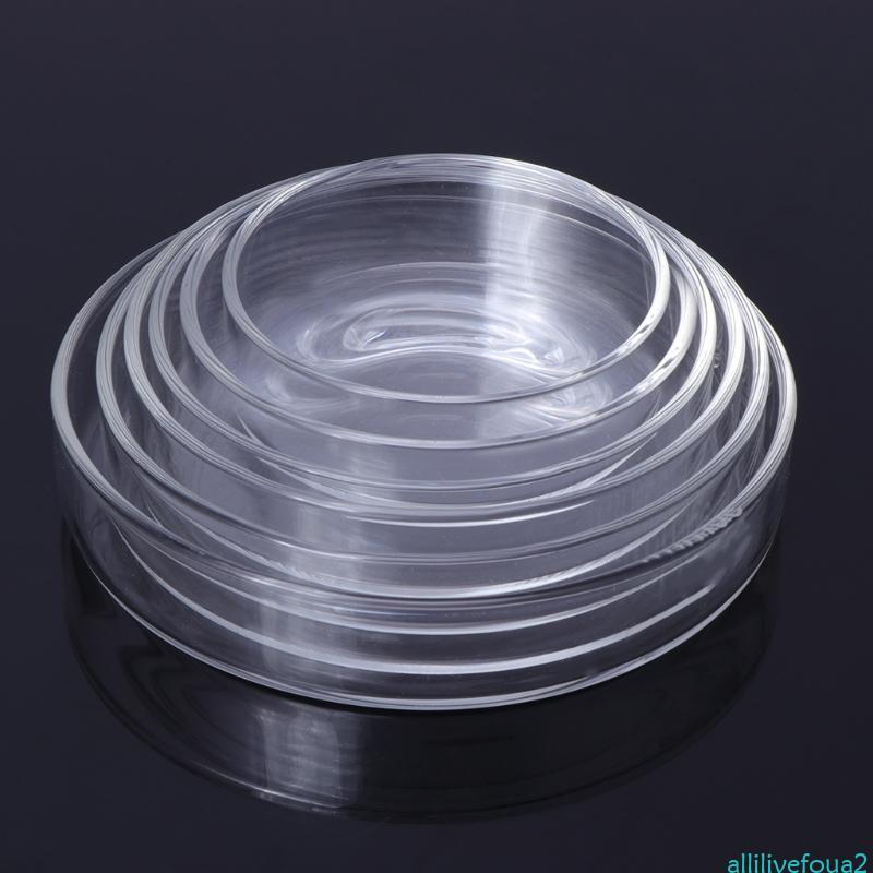 New Arrival Fish for Tank Feeder Aquarium Shrimp Glass Feeding Bowl Dish Tray 6