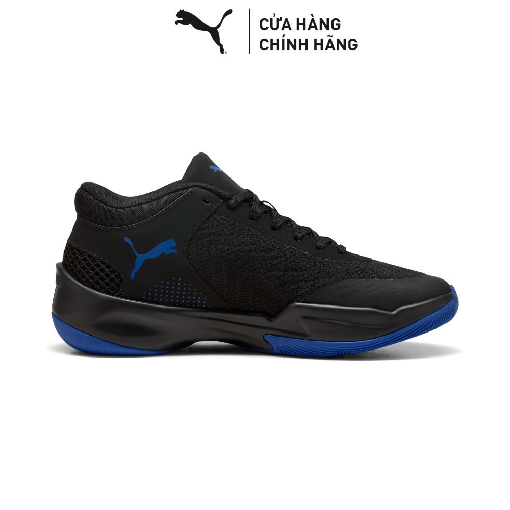 Giày Thể Thao PUMA Unisex Court Pro 2 Black-Vivid Blue Màu Đen