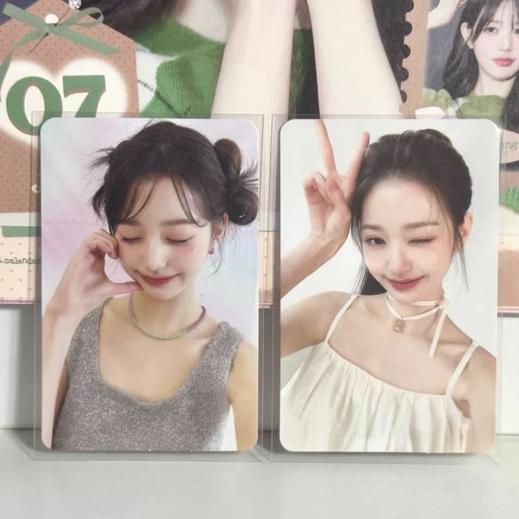 ive Trương Nguyên Anh nho tròn amuse3.0 đệm khí thẻ chứng thực thẻ nhỏ wonyoung