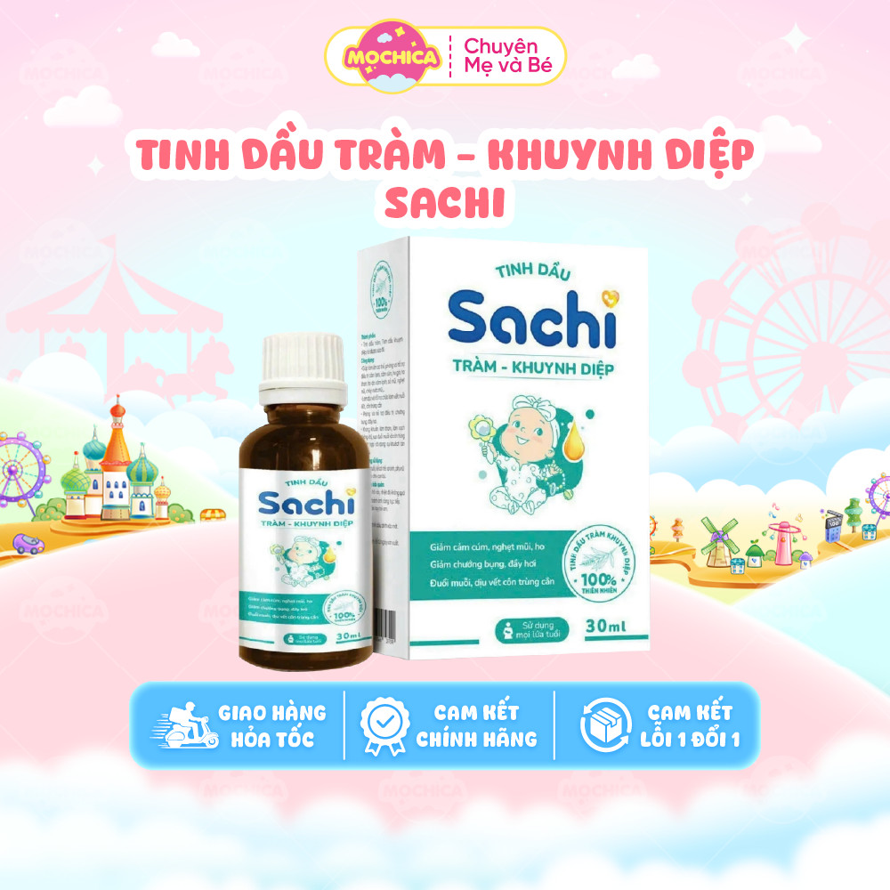 Tinh Dầu Tràm Khuynh Diệp Sachi 30ml - Mochishop _Mochica