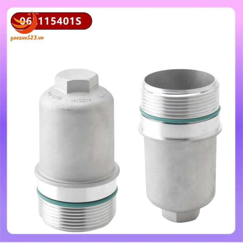 [gaozuo523.vn] Vỏ lọc lưới tản nhiệt dầu Van kiểm tra nhôm 06L115401S dành cho động cơ EA888 GEN3 tr
