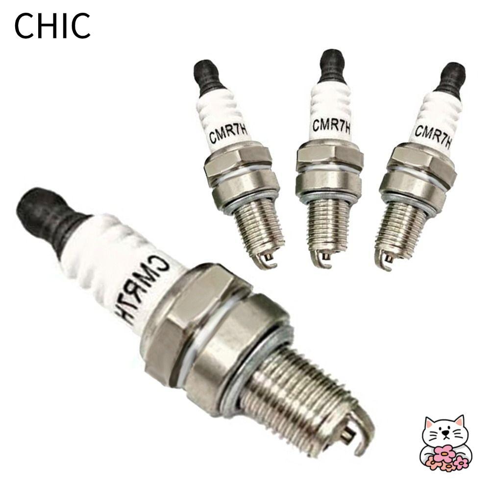 Bugi máy cắt CHIC, Bugi CMR7H bền bỉ, Bugi cưa xích xăng đa năng cho Stihl