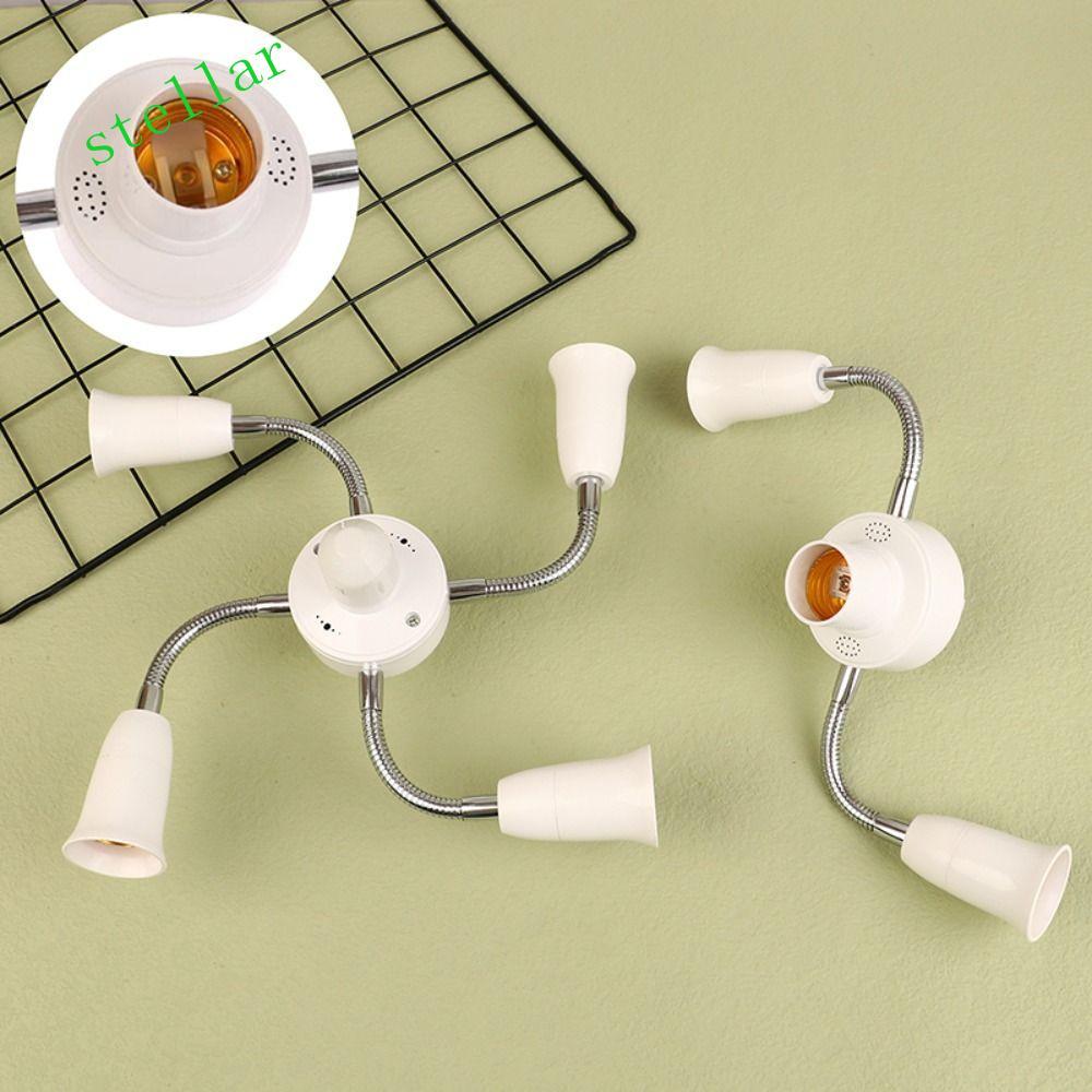 Bộ chia ổ cắm đèn STELLARTECH E27, Bộ chuyển đổi bóng đèn Bộ chuyển đổi giá đỡ đèn E27 linh hoạt, Mà