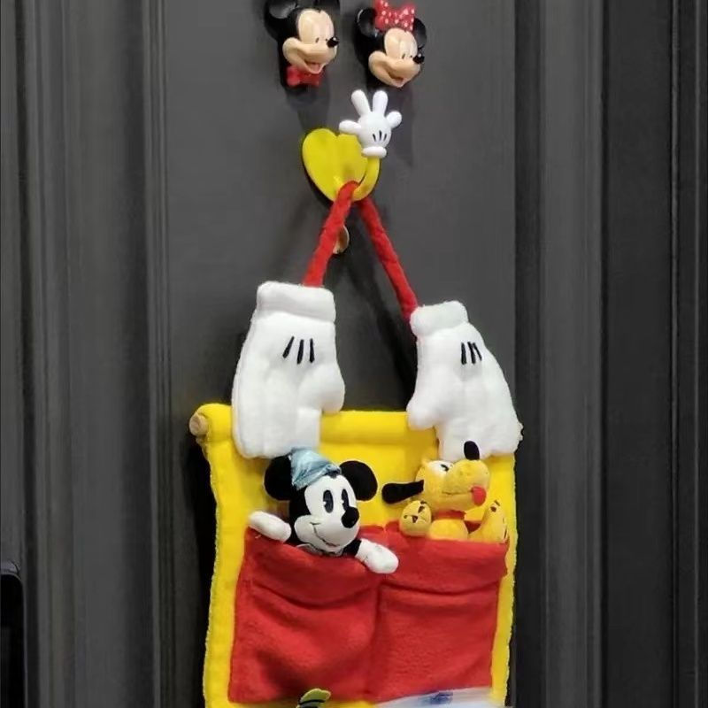New Product#Mickey adhesive hook for wall and door, adhesive hook for hanging clothes and hats, no-d