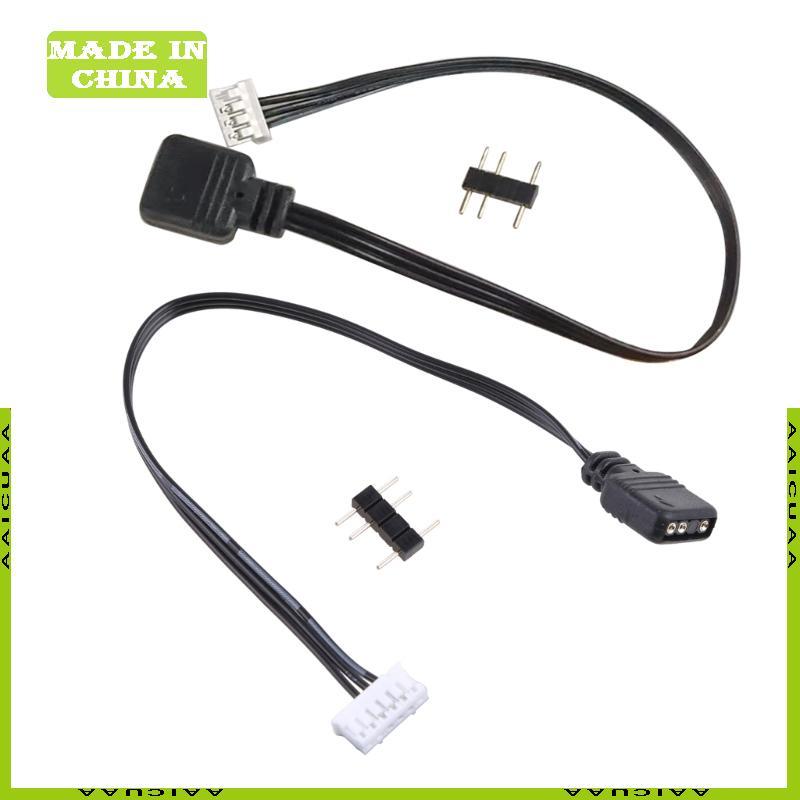 Fan Controller Adapter Cable 4Pin/6Pin to 5V ARGB 3Pin Converter