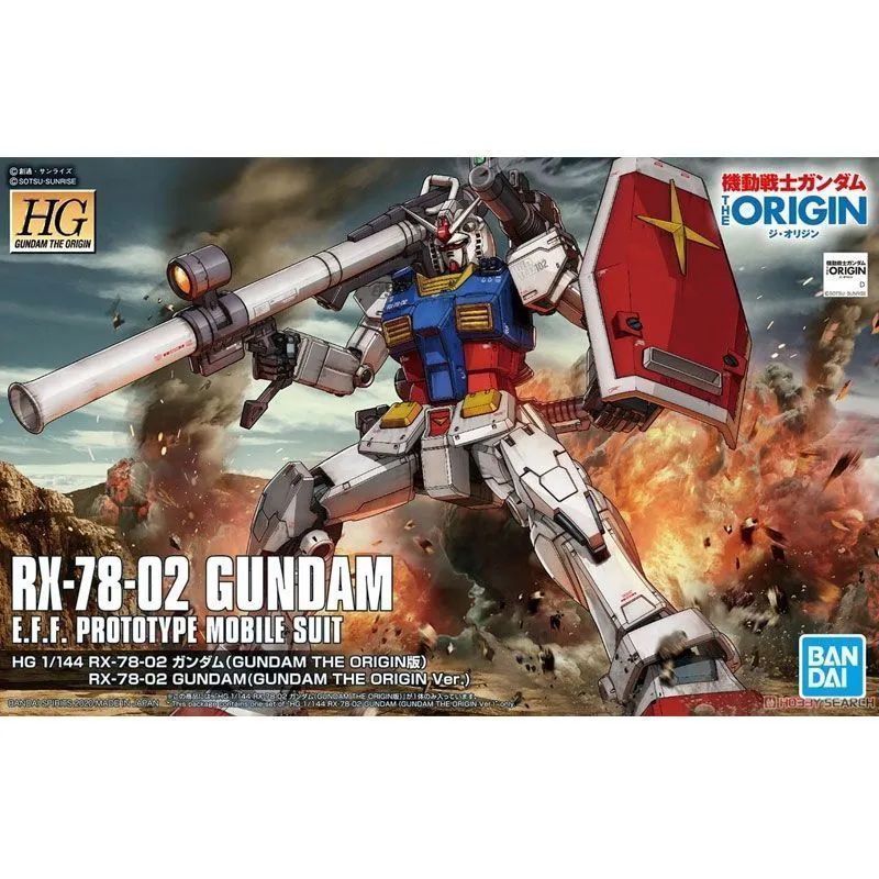 [Bandai] HG Yuanzu Gundam 1 / 144 GTO RX-78-2 Mô hình lắp ráp nguồn gốc Gundam