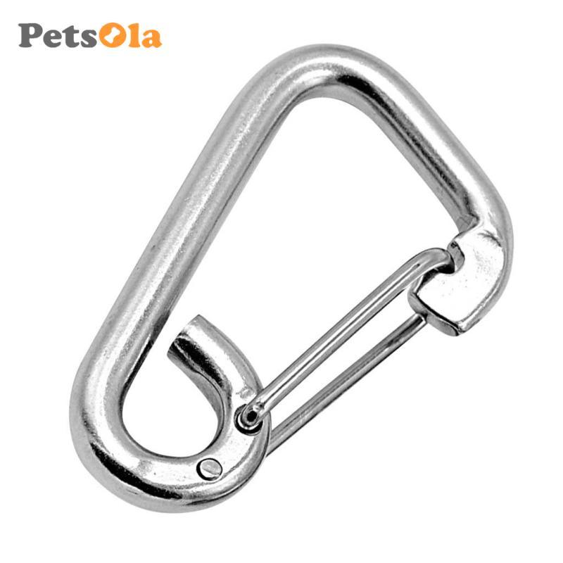Móc khóa móc khóa móc khóa bằng thép không gỉ 304 - Bạc, M6 60mm