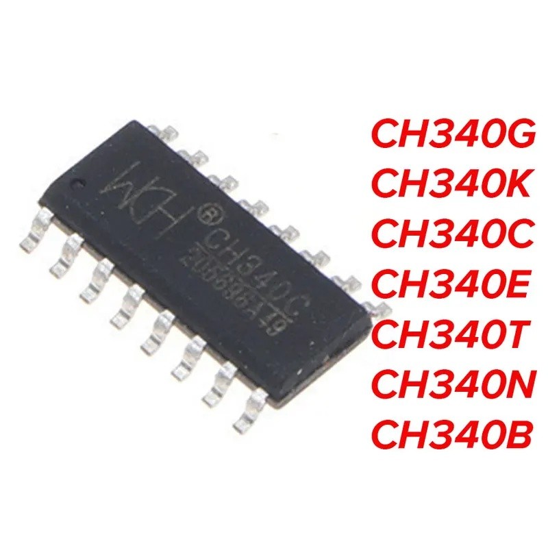 5 ✷ CH340G CH340K CH340C CH340E CH340T CH340N CH340B Bộ điều chỉnh điện áp