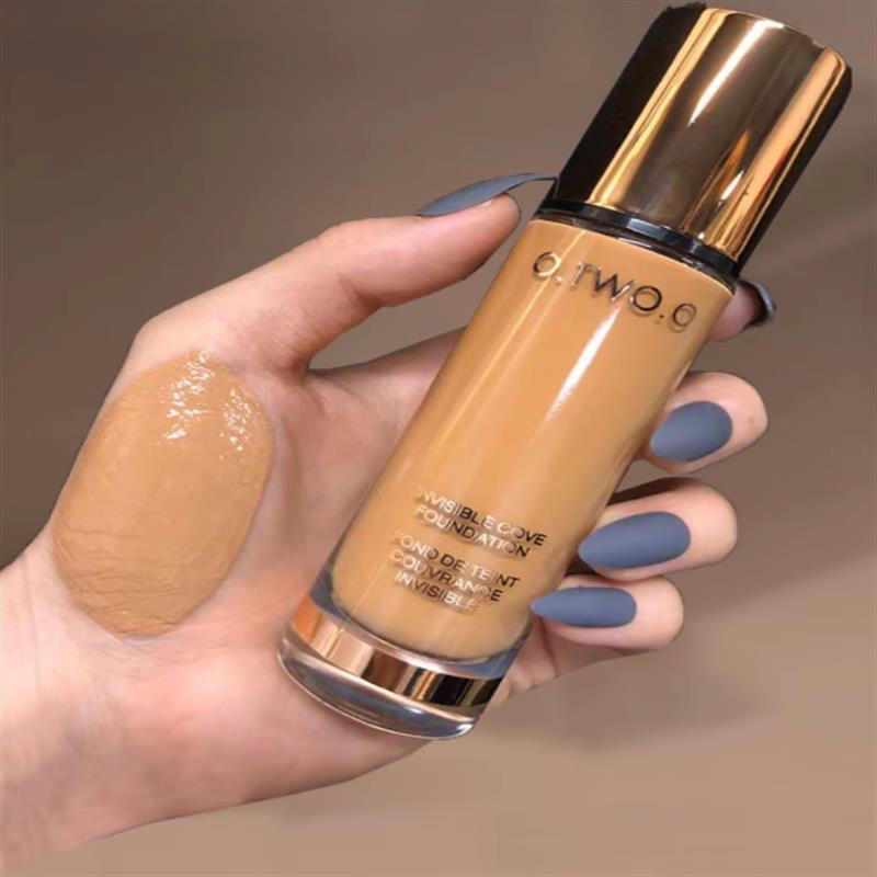 Giảm Giá ~ O.TWO.O Oily Skin Kiss Mom Oil Control Liquid Foundation Nữ Sinh Che Khuyết Điểm Da Khô K