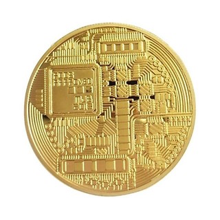 Combo 10 đồng xu Bitcoin lưu niệm