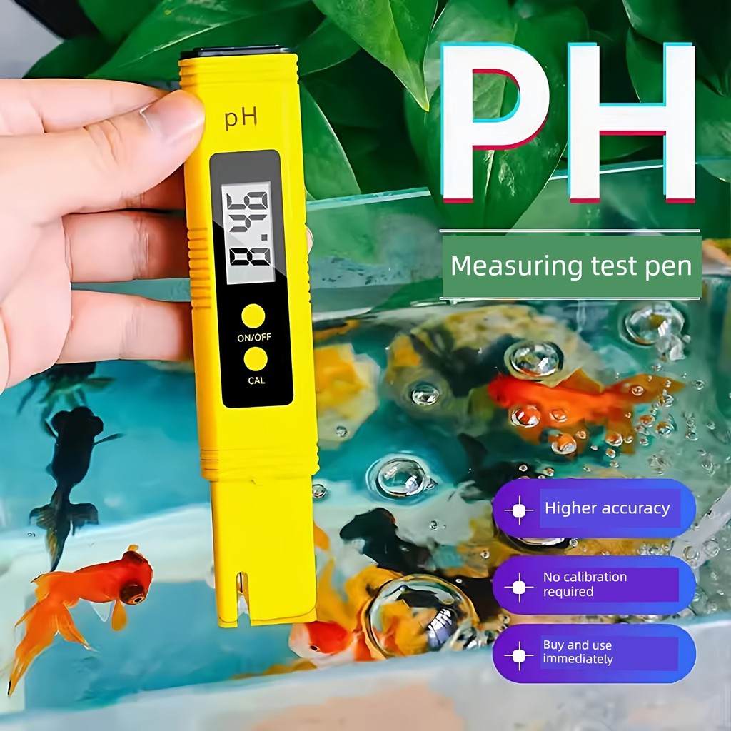 Ph Test Pen ph Meter ph Meter ph Value Test Soil Acid-Alkali Test Pen Tester Fish Tank Water Quality