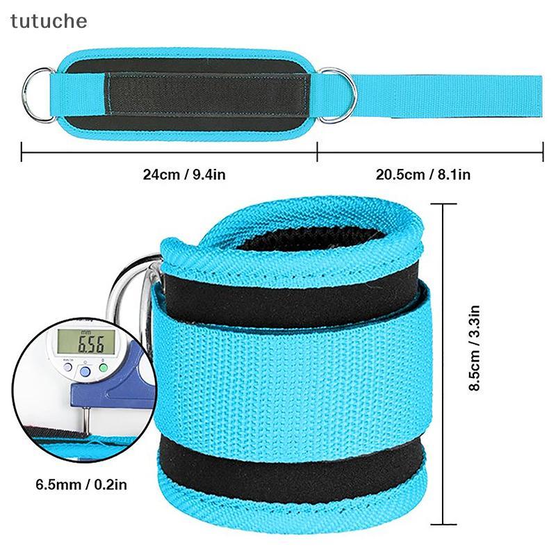 Tutu Dây Đeo Mắt Cá Chân Có Thể Điều Chỉnh Đôi Chữ D Vòng Đeo Mắt Cá Chân Cho Tập Luyện Glutes Chân 