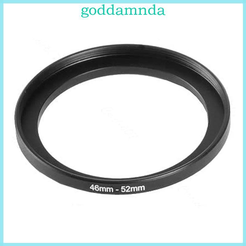 GODD Metal 46mm-52mm Step Up Filter Lens Ring Adapter 46-52 mm 46 đến 52 Bước