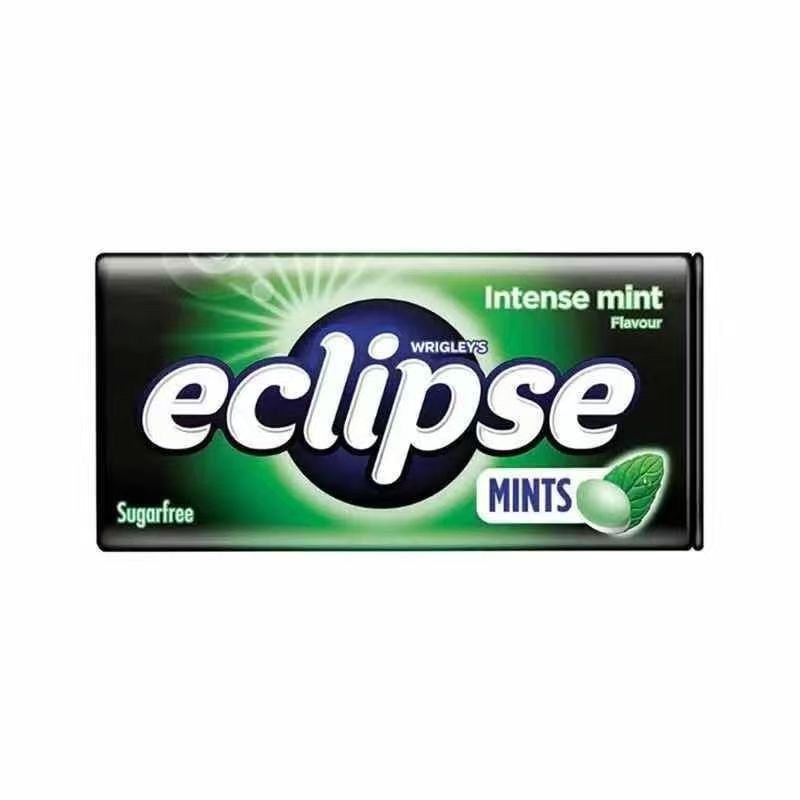Hồng Kông Nhập Khẩu ECLIPSE ECLIPSE Kẹo Bạc Hà Không Đường Nhai Kẹo Cao Su Dưỡng Ẩm Họng Hơi Thở Tươ