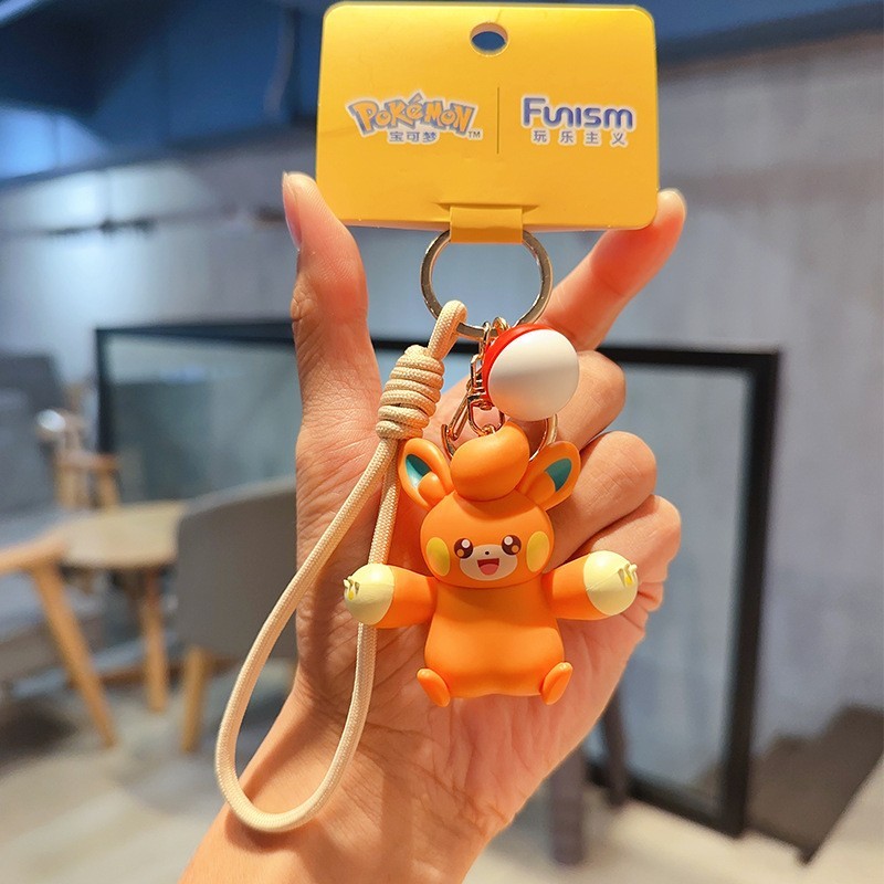 Móc chìa khóa Pokemon với Monster Ball 1 Pokemon Pawmi