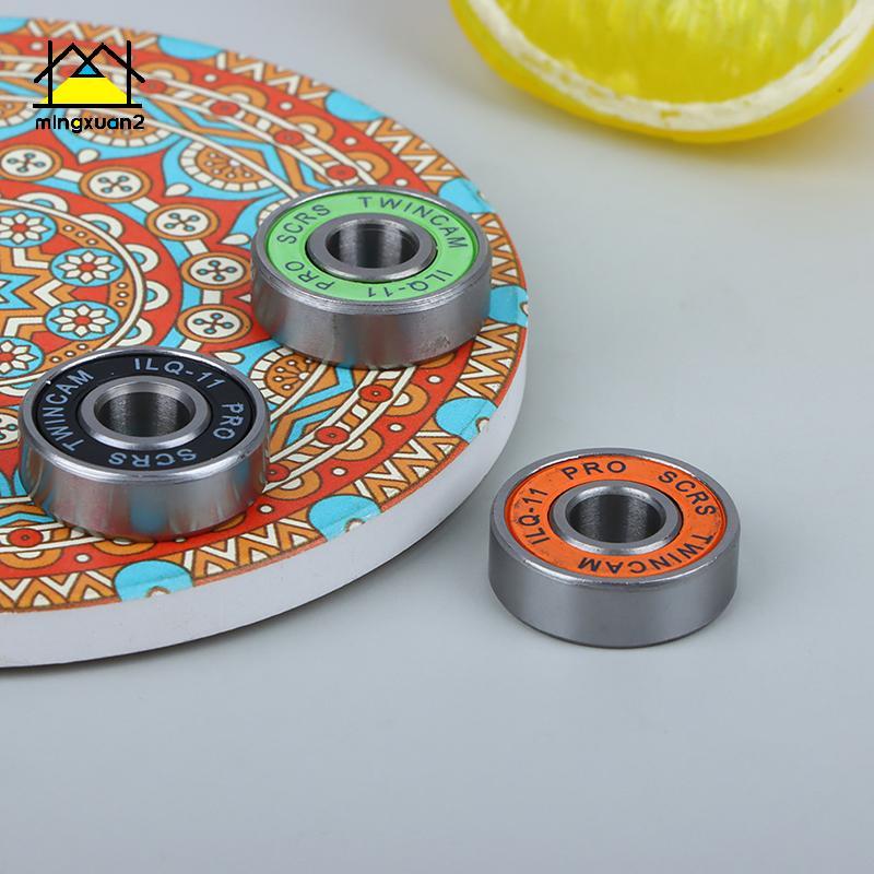 Mingxuan2 8 Cái 608 Vòng bi ILQ-11 8x22x7 Longboard Tốc độ nội tuyến Skate Wheel Bearing Skate Scoot