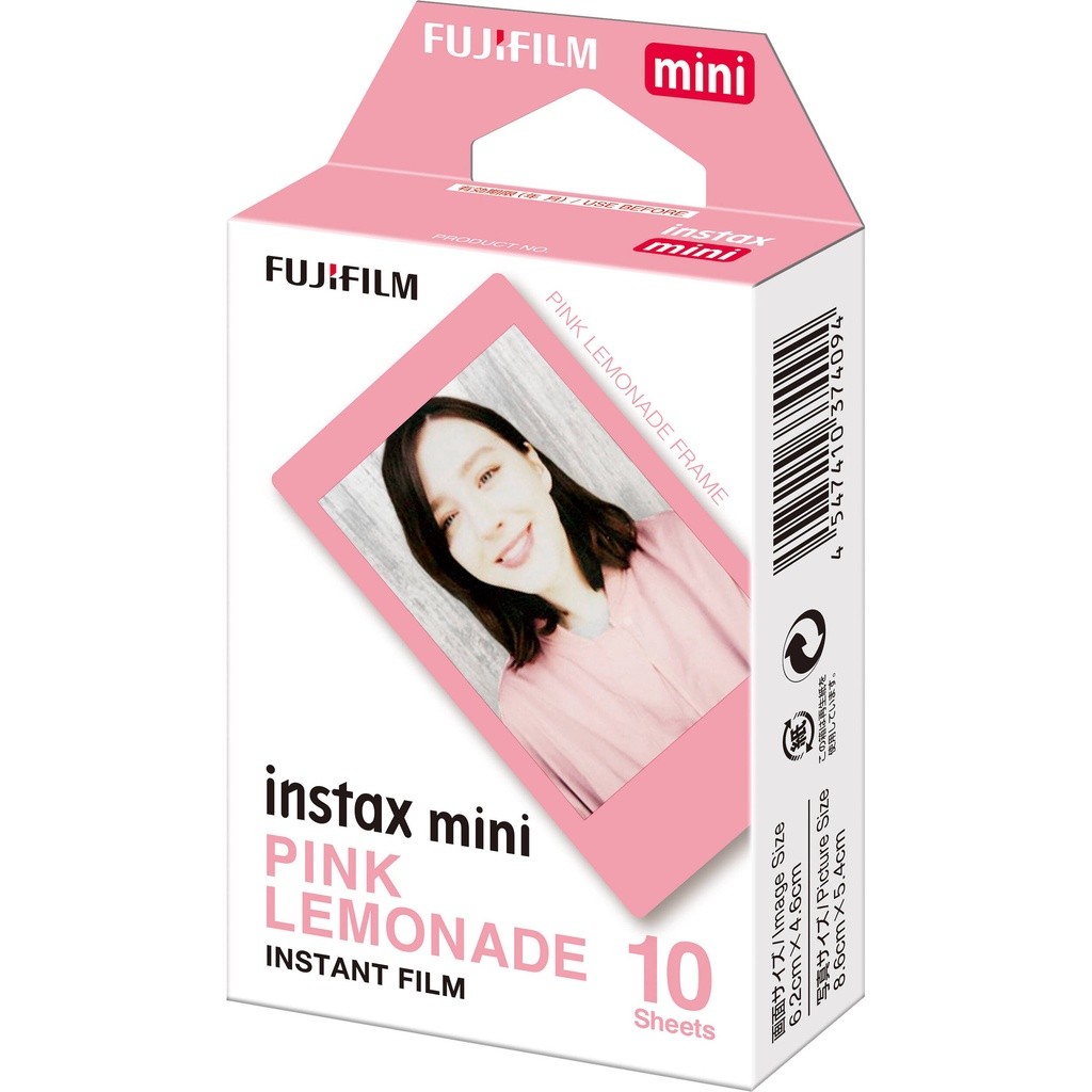 FILM INSTAX MINI Pink Lemonade (10 Tấm) - Film Viền Pink Lemonade Dành Cho Máy Ảnh & Máy In Instax M
