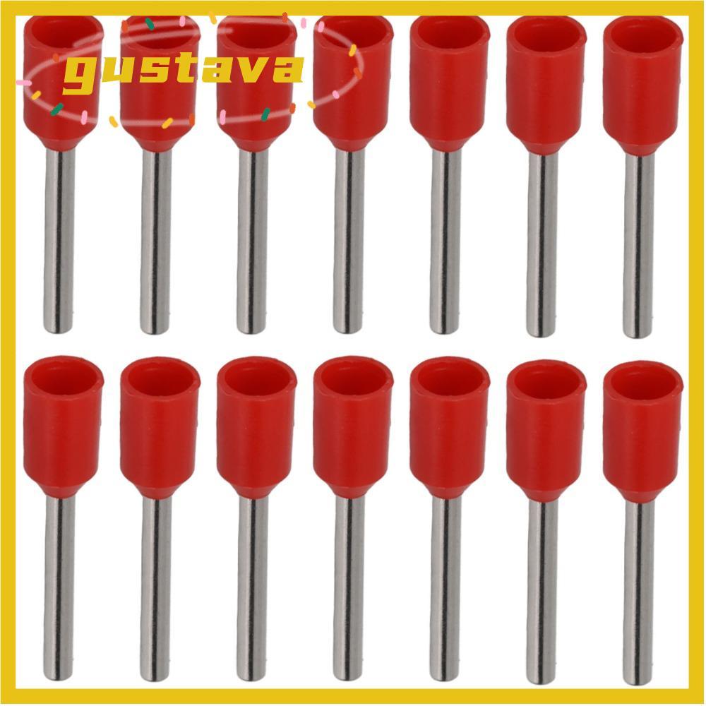 Bộ đầu nối Ferrule dây GUSTAVA 1000 chiếc, cho dây AWG22 (0,5mm2) Chất liệu đồng Thiết bị đầu cuối F
