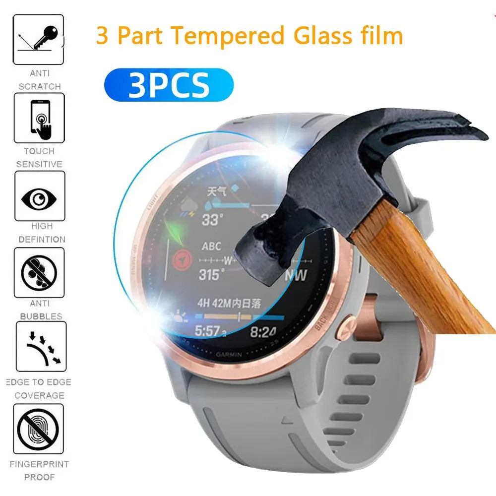 Dành Cho Garmin Venu 3S 3 2S 2 Plus 3 Kính Cường Lực 9H HD Cho Garmin Vivosport Trend Sport Vivoacti