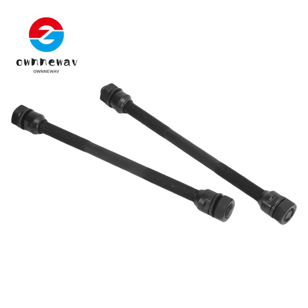 TOWNNEPH 2 Trục Xe Đạp, Trục Trung Tâm Xe Đạp Chắc Chắn 190mm, Thép Bền Đường Kính 10mm Chiều Dài 19