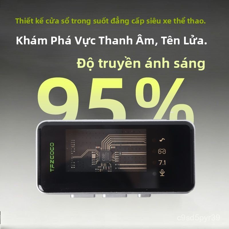 Tai nghe gaming ngoài kèm sound card chuyên dụng FPS giả lập 7.thiết bị thi đấu game thủ đỉnh cao ch