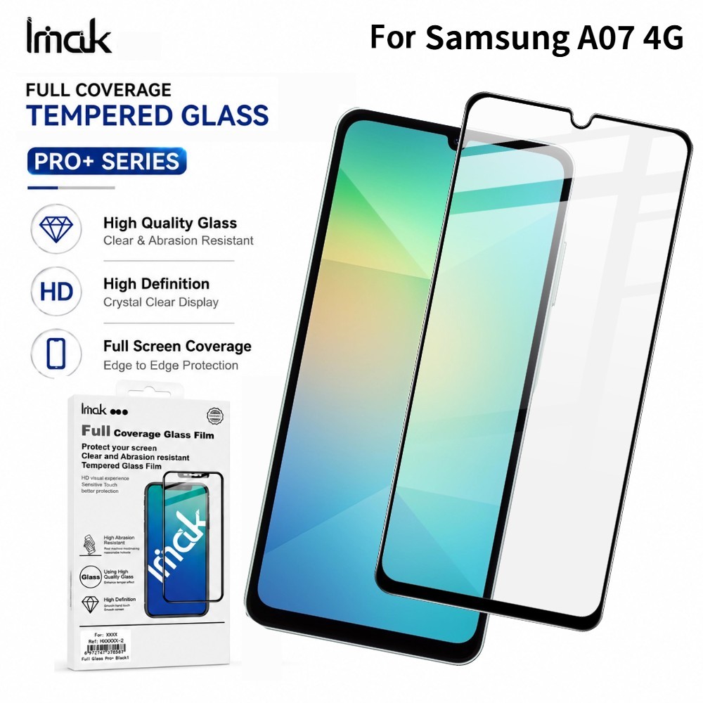 Kính Cường Lực Cho Samsung Galaxy A07 Galaxy A06 Galaxy F06 Galaxy M06 4G Chống Vân Tay FM0003