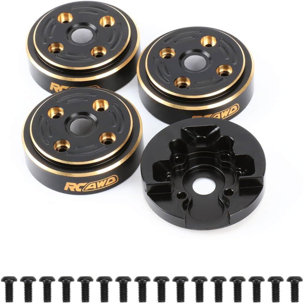 Trục cổng RCAWD Trọng lượng đồng thau 148g cho FMS FCX24 Power Wagon, Smasher, K5 Blazer & FCX18 LC8