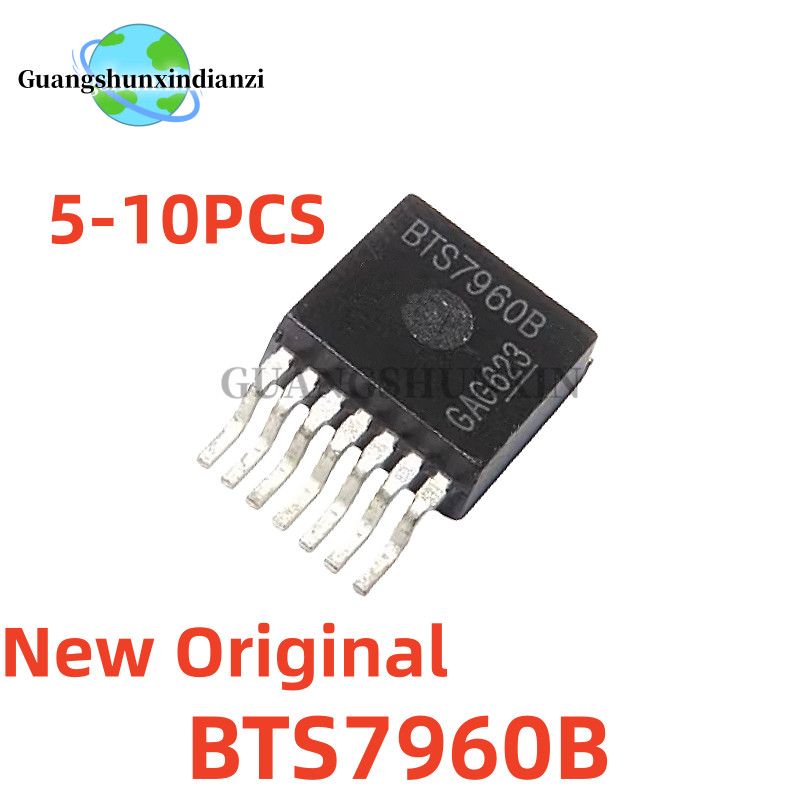5 Cái/ lốc Mới Ban Đầu BTS7960B BTS7960 TO-263 Bóng Bán Dẫn Chất Lượng Tốt Nhất Còn Hàng