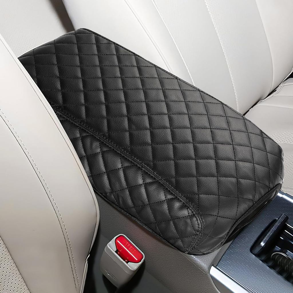 JOYTUTUS Vỏ điều khiển trung tâm Tương thích với 2013-2018 Nissan Altima Da Tay vịn Bao Điều khiển t
