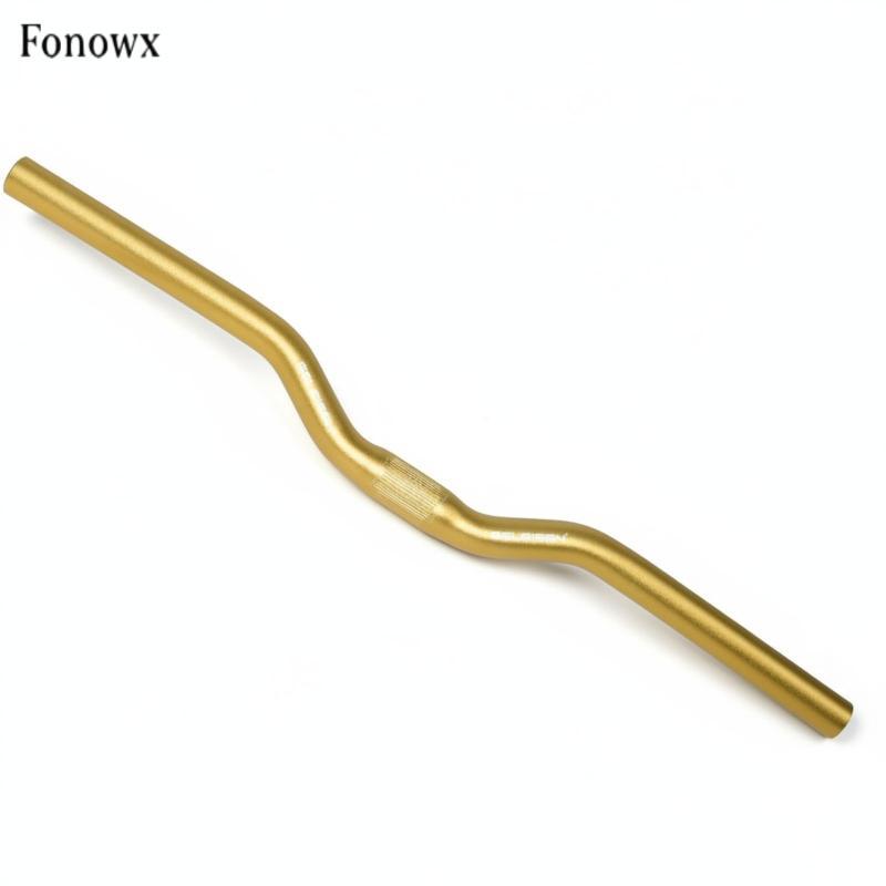 Tay lái xe đạp bằng nhôm AL6061 Tay lái Swept Bạc xử lý nhiệt 30H