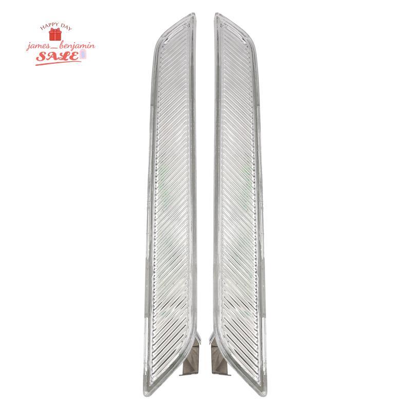 2 Chiếc Euro Trong Suốt Ống Kính Cản Trước Bên Đánh Dấu Đèn Phản Quang Cho E71 X6 E70 X5M 2008-2014 