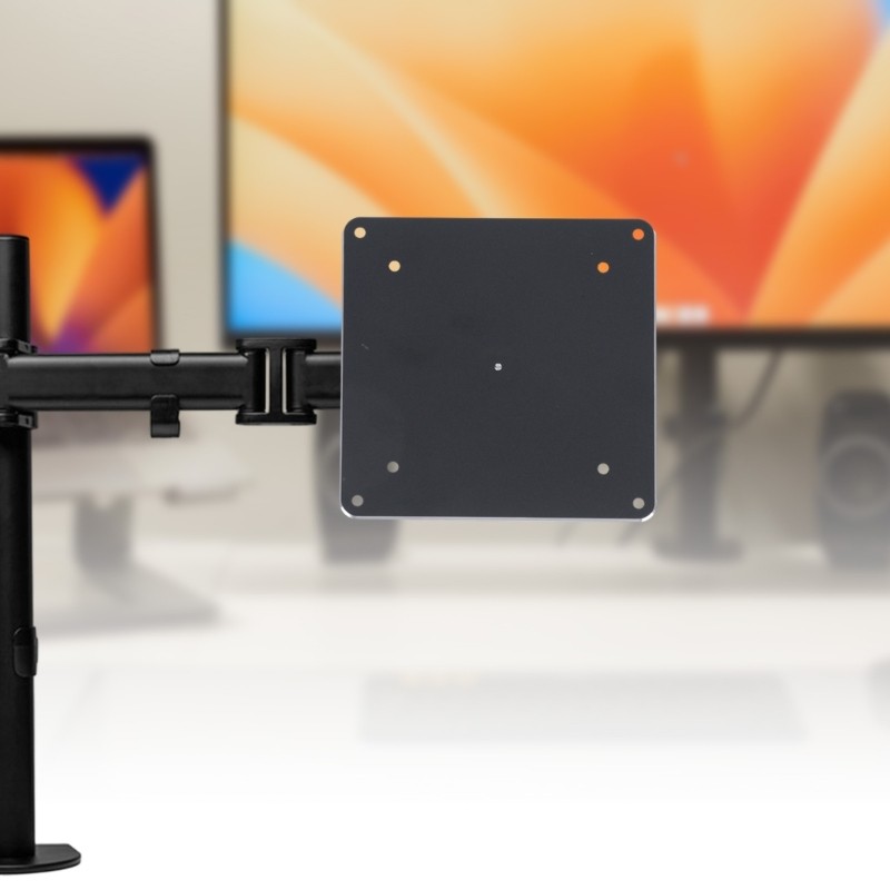 Tấm gắn màn hình di động mặt trăng VESA 75X75 100X100 Bộ thu nhôm cho bàn làm việc