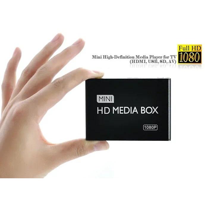 REDAMIGO Full HD 1080P Media Player Center MultiMedia Video Player Media Box Với HDMI AV USB SD / MM