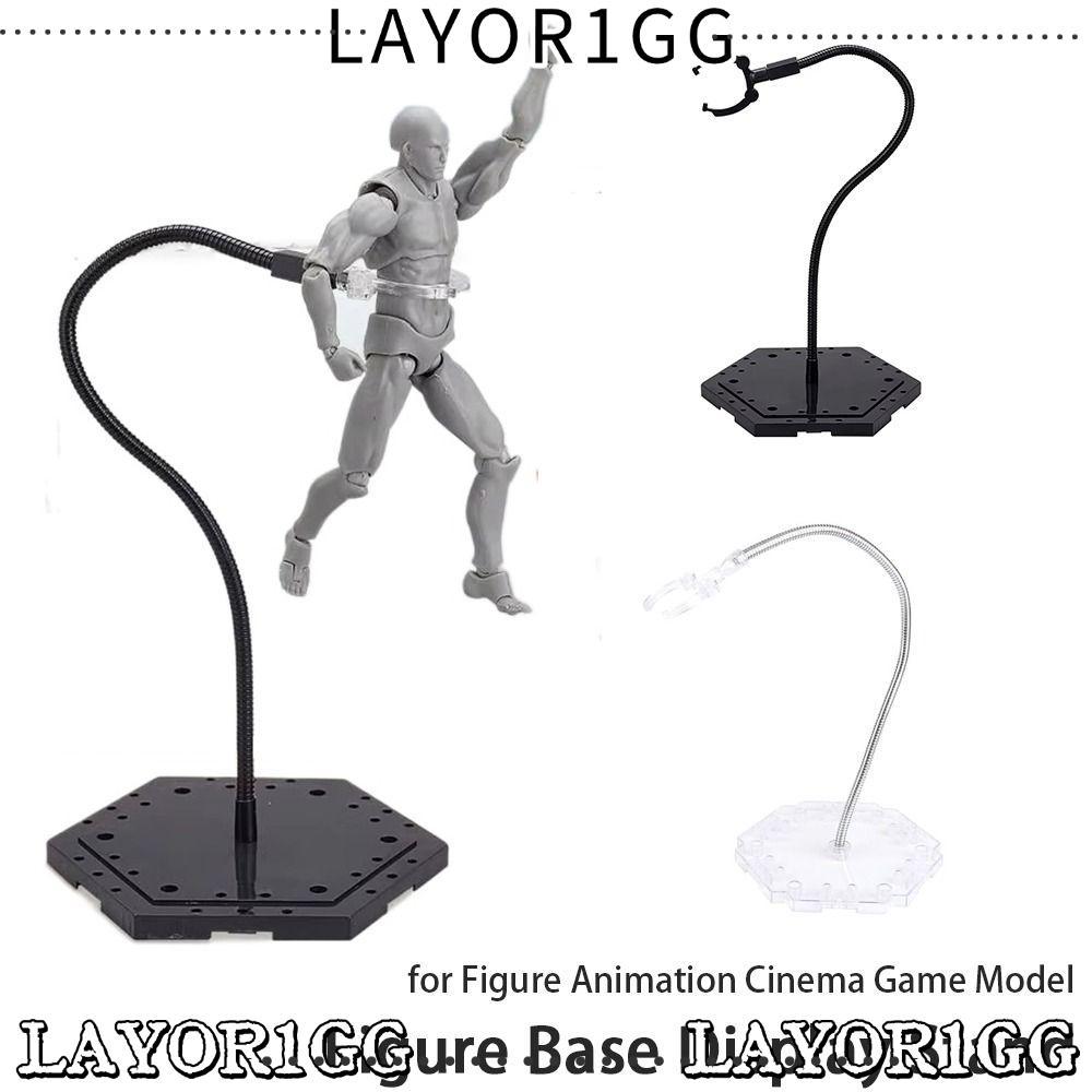 LAYOR1GG Anime Hình Đứng, Ống Rắn 29cm Hình Đế Đế Trưng Bày, Đế Hỗ Trợ Mô Hình PVC Cho Hình Hoạt Hìn