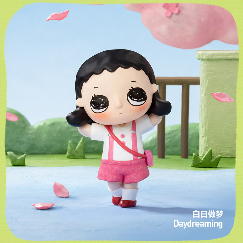 POPMART NYOTA x Chibi Maruko Chan Đồ chơi nghệ thuật 3OVA