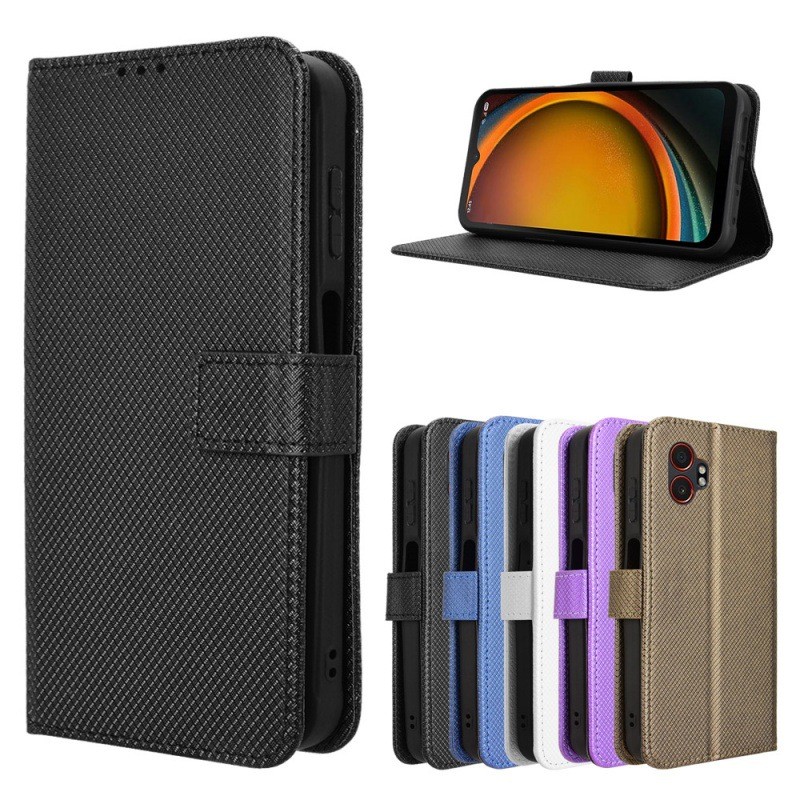 Bao Da Bảo Vệ Dành Cho Samsung Galaxy XCover 7 Pro Xcover7 Pro 5G Flip Stand Cover Ví Đựng Thẻ Đứng