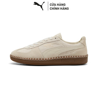 Giày Thời Trang PUMA Unisex Palermo STRAW Alpine Snow-Gum Màu Trắng