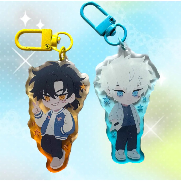 Link Click Acrylic Charms DECOR