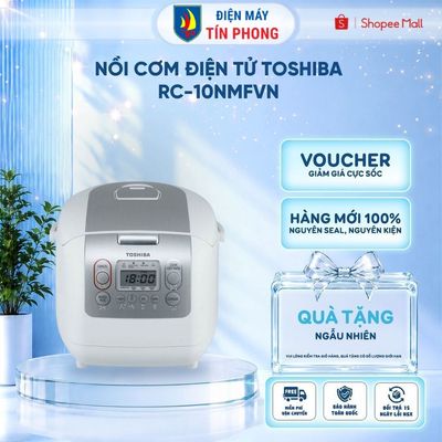 [KOL - KOC] Nồi cơm điện tử Toshiba RC-10NMFVN - Sản xuất Thái Lan - Bảo hành 1 năm