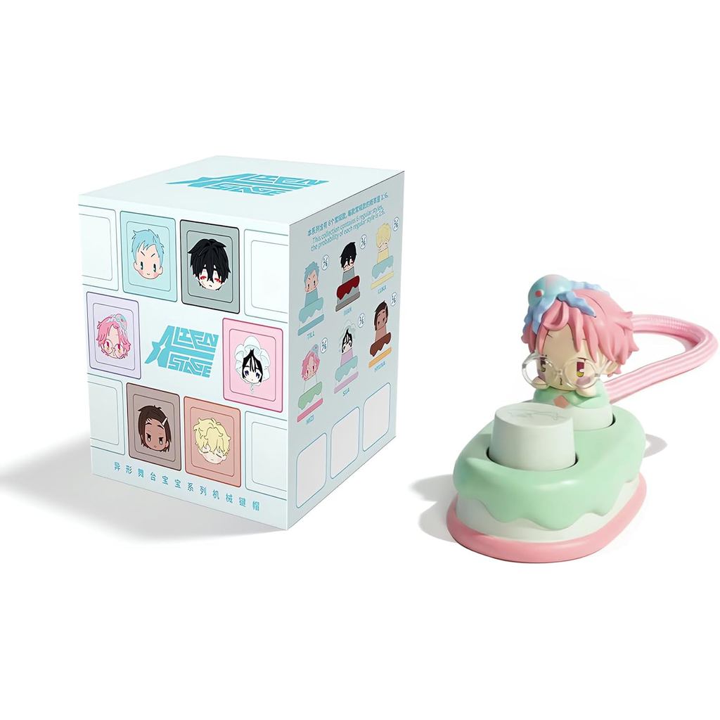 YJacuing Alien Stage Baby Series Blind Box Keycap Hình (Hộp đơn) | Chính thức, Anime, ALNST, Merch, 