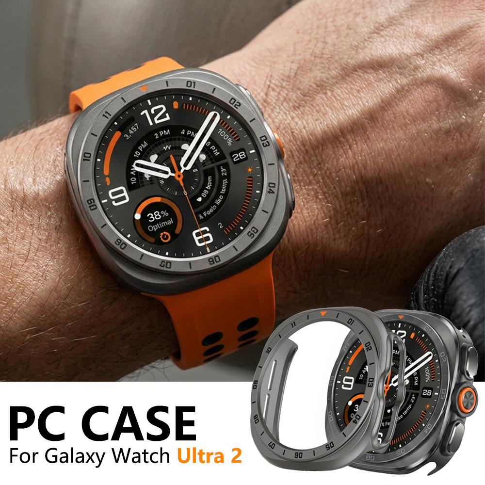 Ốp Bảo Vệ Cho Samsung Galaxy Watch Ultra 2 47 Mm Cứng PC Ốp Lưng Không Màn Hình Cho Galaxy Watch Ult