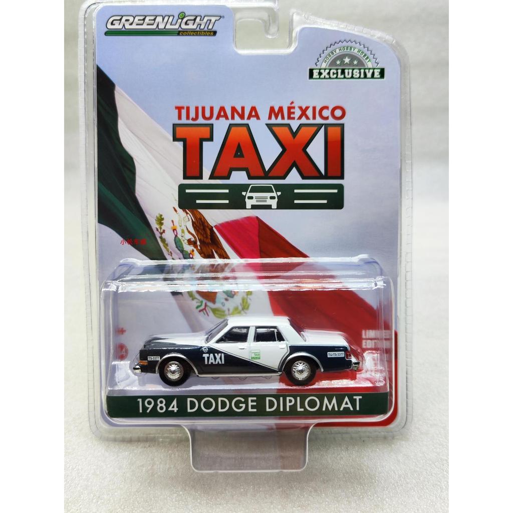 GreenLight GreenLight 1: 64 1984 Dodge Diplomat Dodge Taxi Mexico