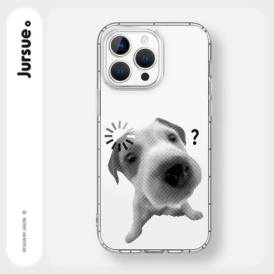 JURSUE Ốp điện thoại mềm bảo vệ chống sốc vui nhộn cá nhân độc đáo cho iPhone 17 Air 16 15 14 13 12 11 Pro Max SE 2020 X XR XS ip 8 7 Plus MZ5070679