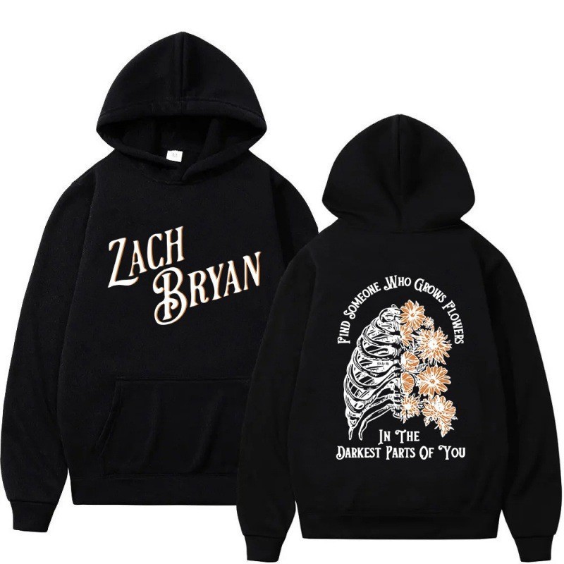 Zach Bryan Raptor In Hình Nam Nữ Áo Có Mũ Trùm Đầu