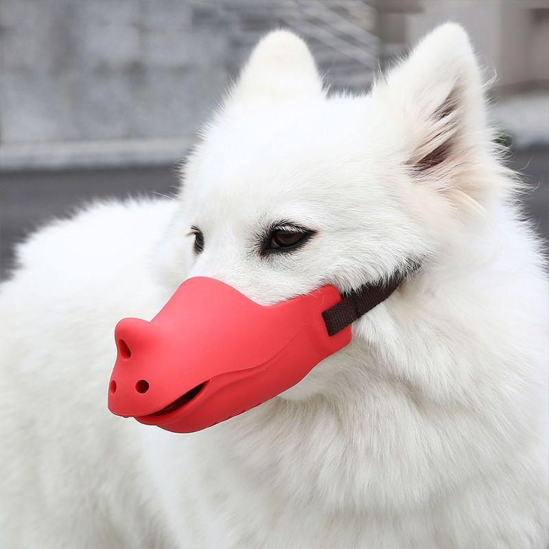 New Product#Dog muzzle, dog mouth cover, anti-bite, anti-barking, anti-eating, for small, medium, an
