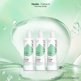 Bộ 3 Sữa tắm Lactacyd Ever Fresh mang lại làn da thơm mát và tràn đầy sức sống đến 24 giờ